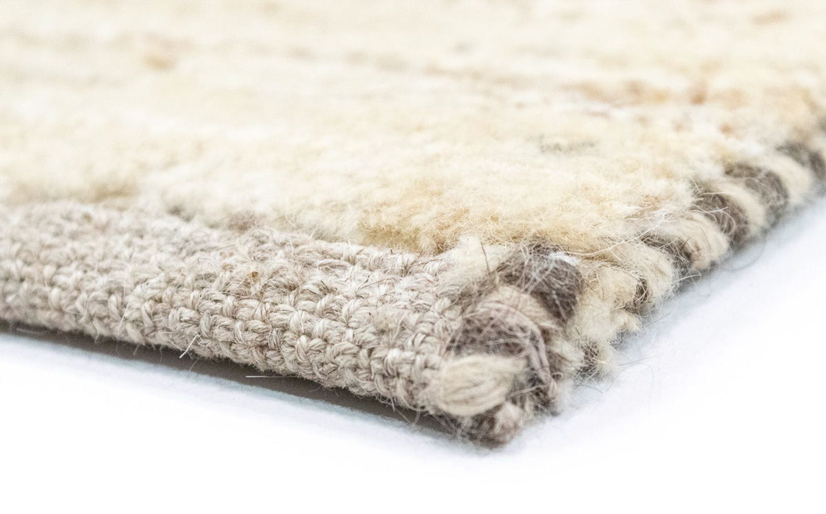 Dywan Gabbeh - perski - 134 x 87 cm - brązowy