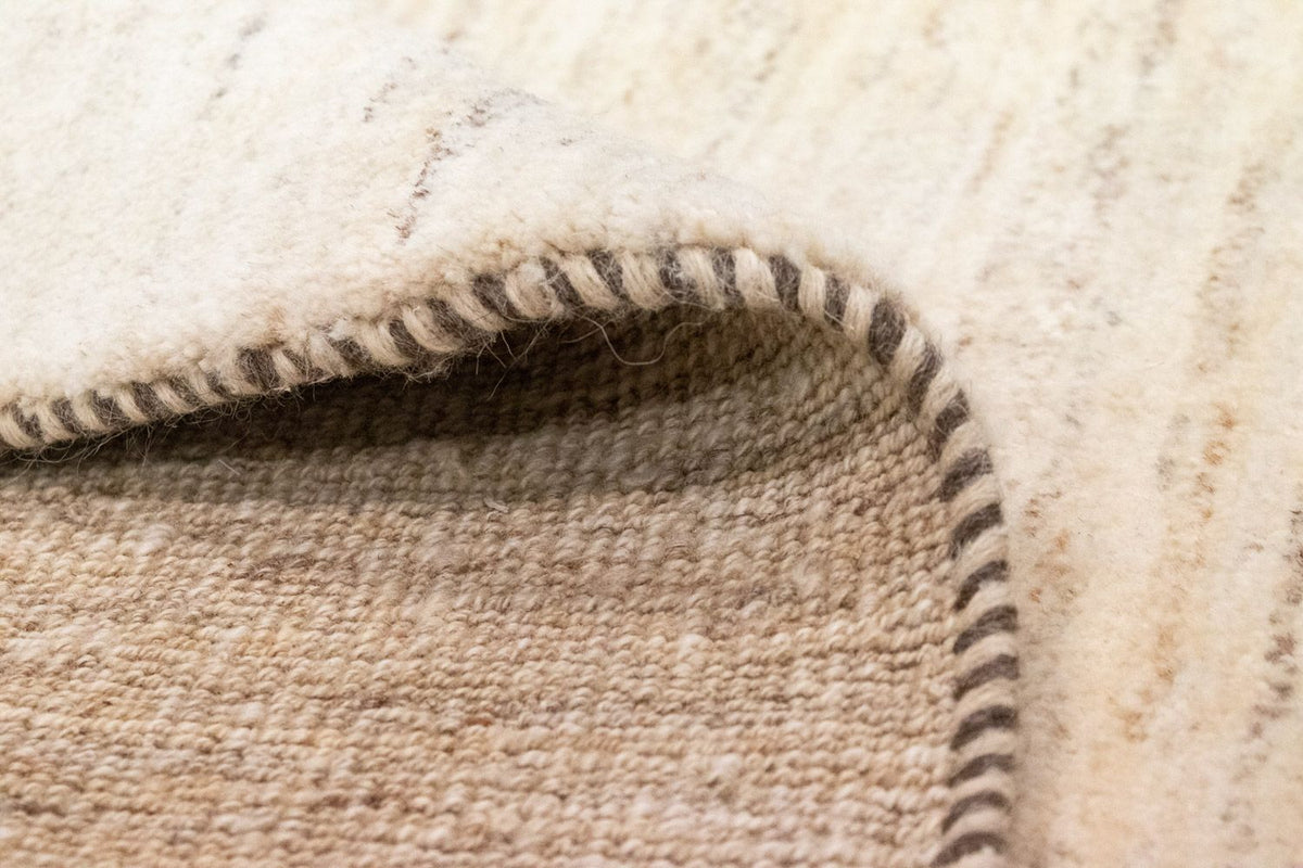 Dywan Gabbeh - perski - 134 x 87 cm - brązowy