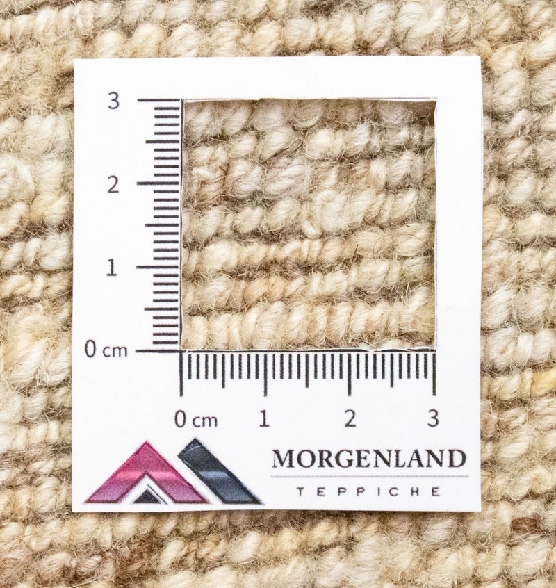 Dywan Gabbeh - perski - 134 x 87 cm - brązowy