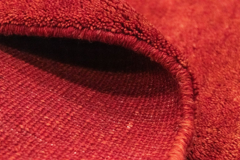 Dywan Gabbeh - perski - 144 x 79 cm - czerwony