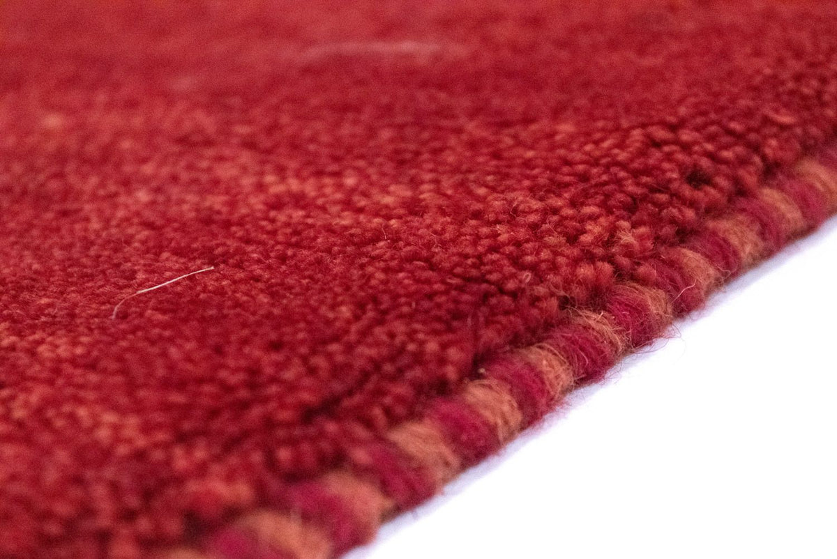 Dywan Gabbeh - perski - 125 x 76 cm - czerwony