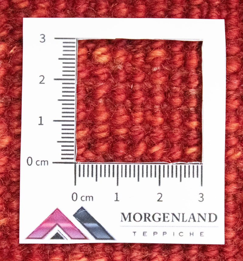 Dywan Gabbeh - perski - 125 x 76 cm - czerwony