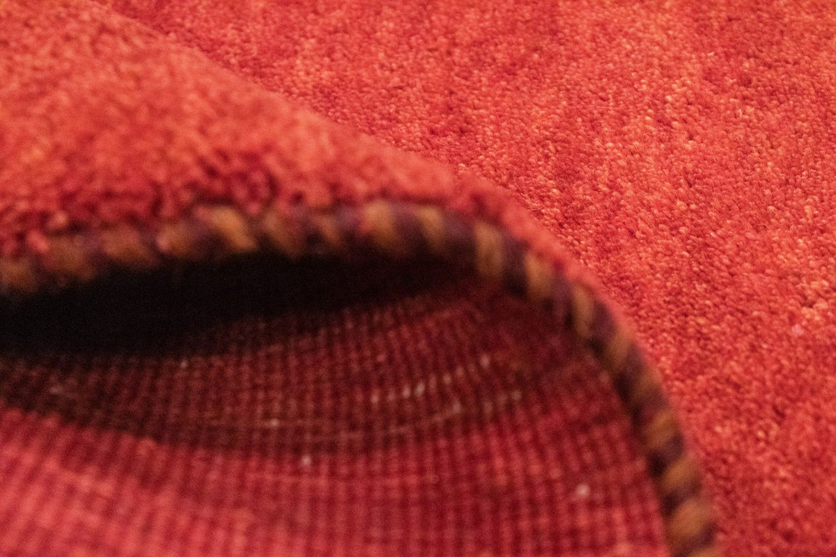 Dywan Gabbeh - perski - 141 x 75 cm - czerwony