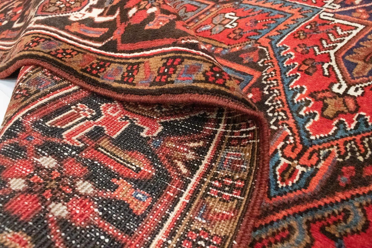 Perski dywan - Nomadyczny - 280 x 203 cm - czerwony