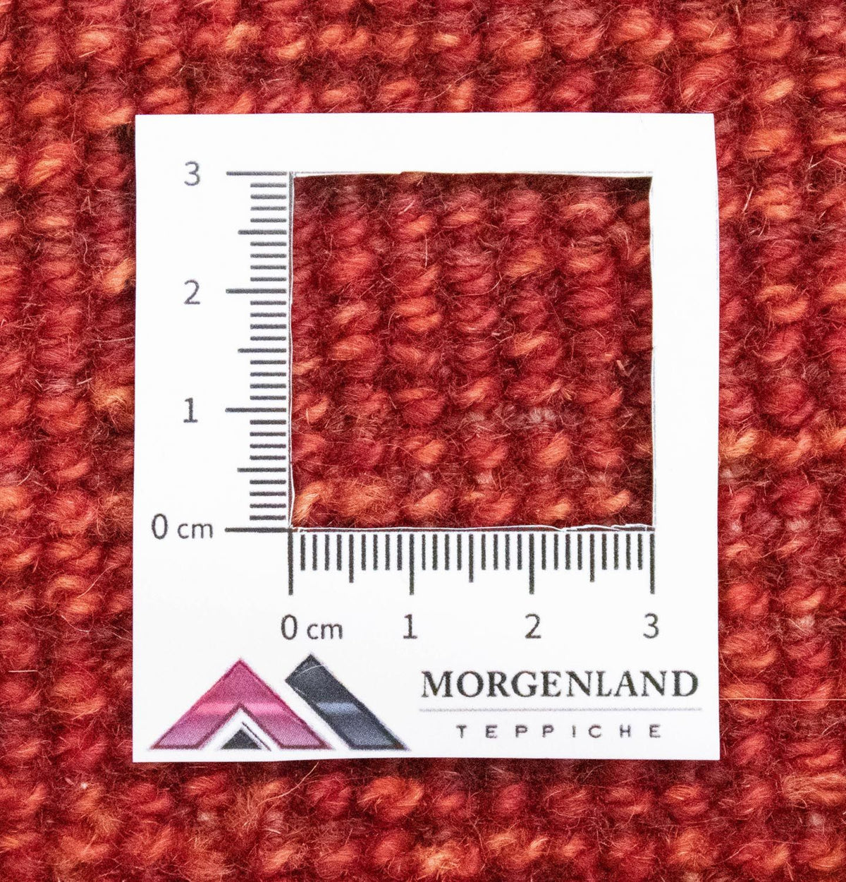 Dywan Gabbeh - perski - 119 x 78 cm - czerwony