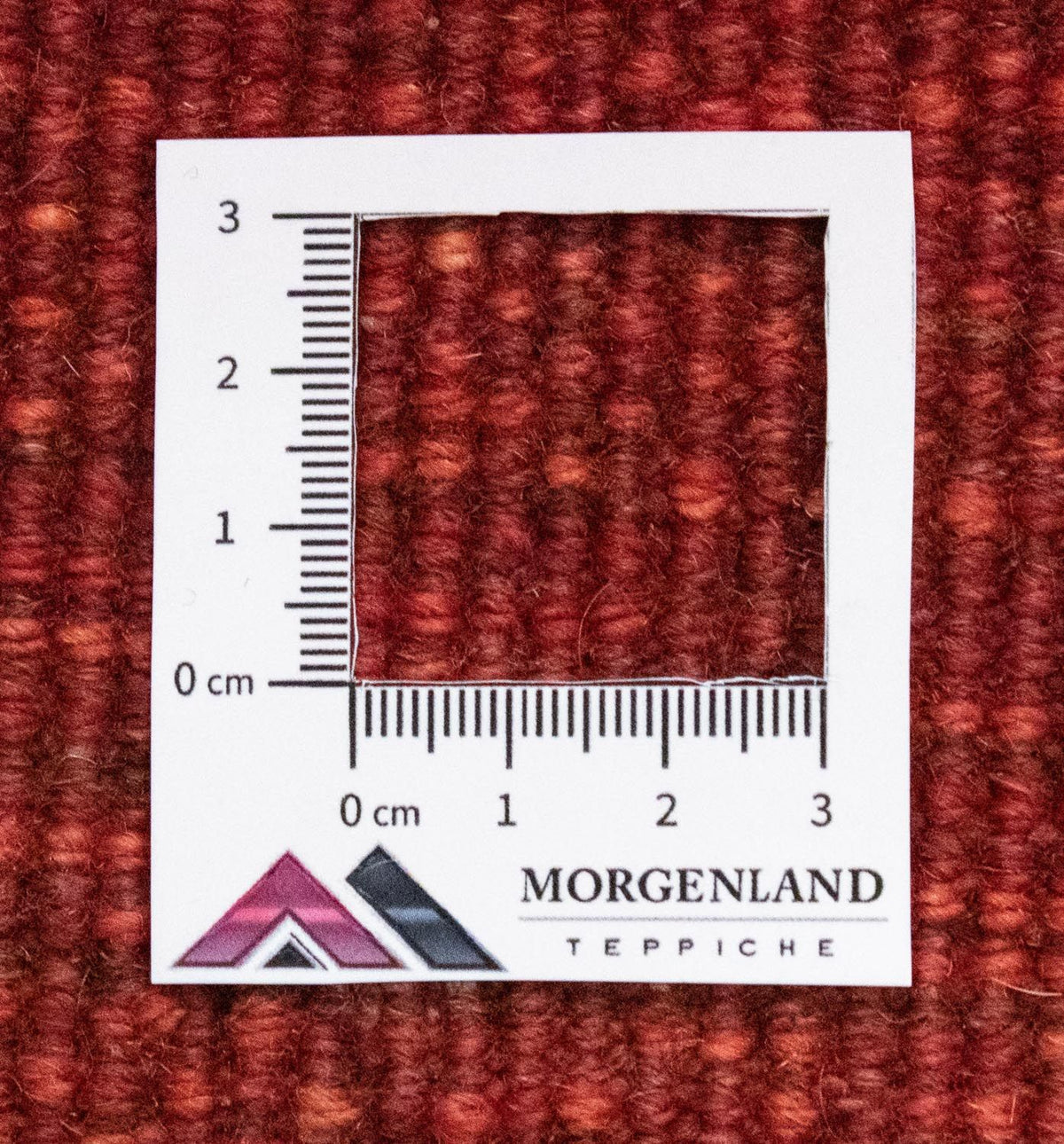 Dywan Gabbeh - perski - 128 x 78 cm - czerwony