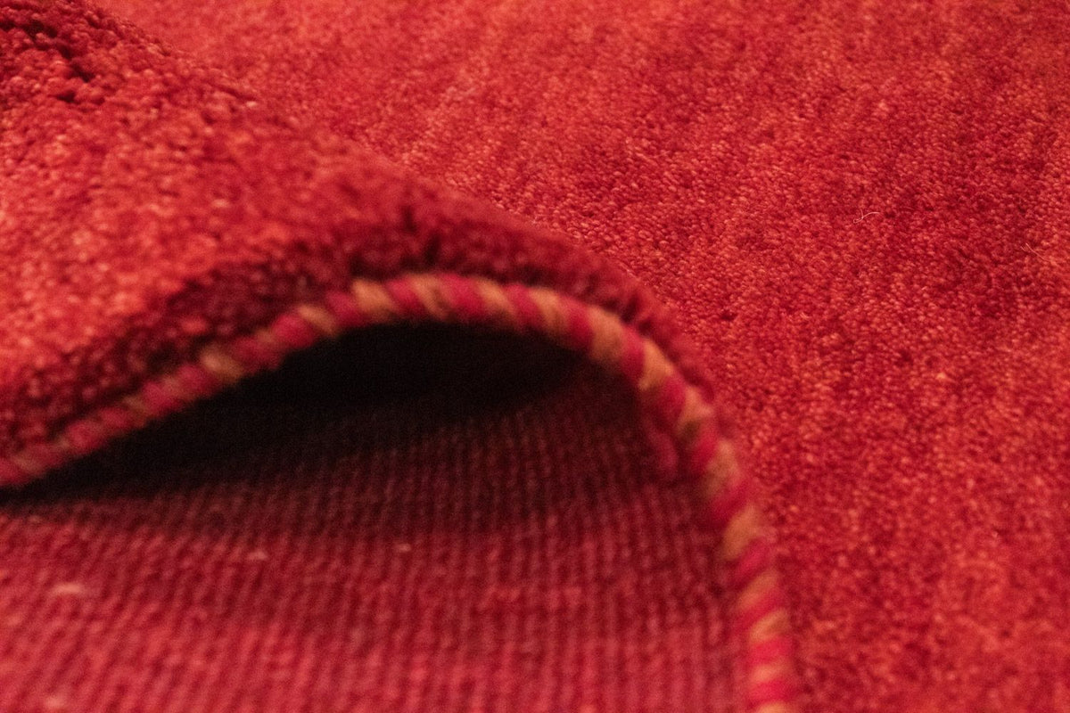 Dywan Gabbeh - perski - 115 x 73 cm - czerwony