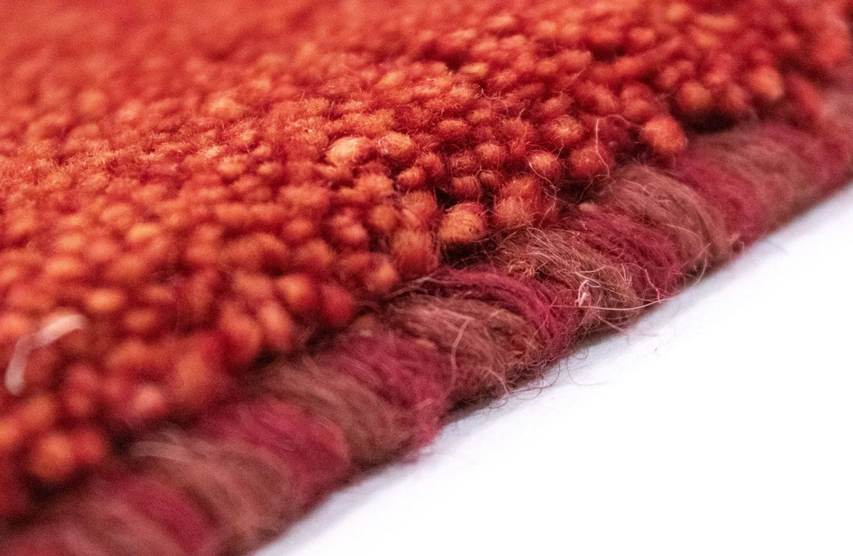 Dywan Gabbeh - perski - 110 x 74 cm - czerwony