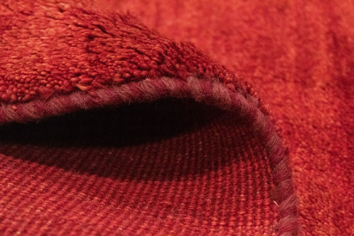 Dywan Gabbeh - perski - 110 x 74 cm - czerwony