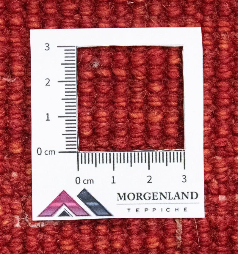 Dywan Gabbeh - perski - 110 x 74 cm - czerwony