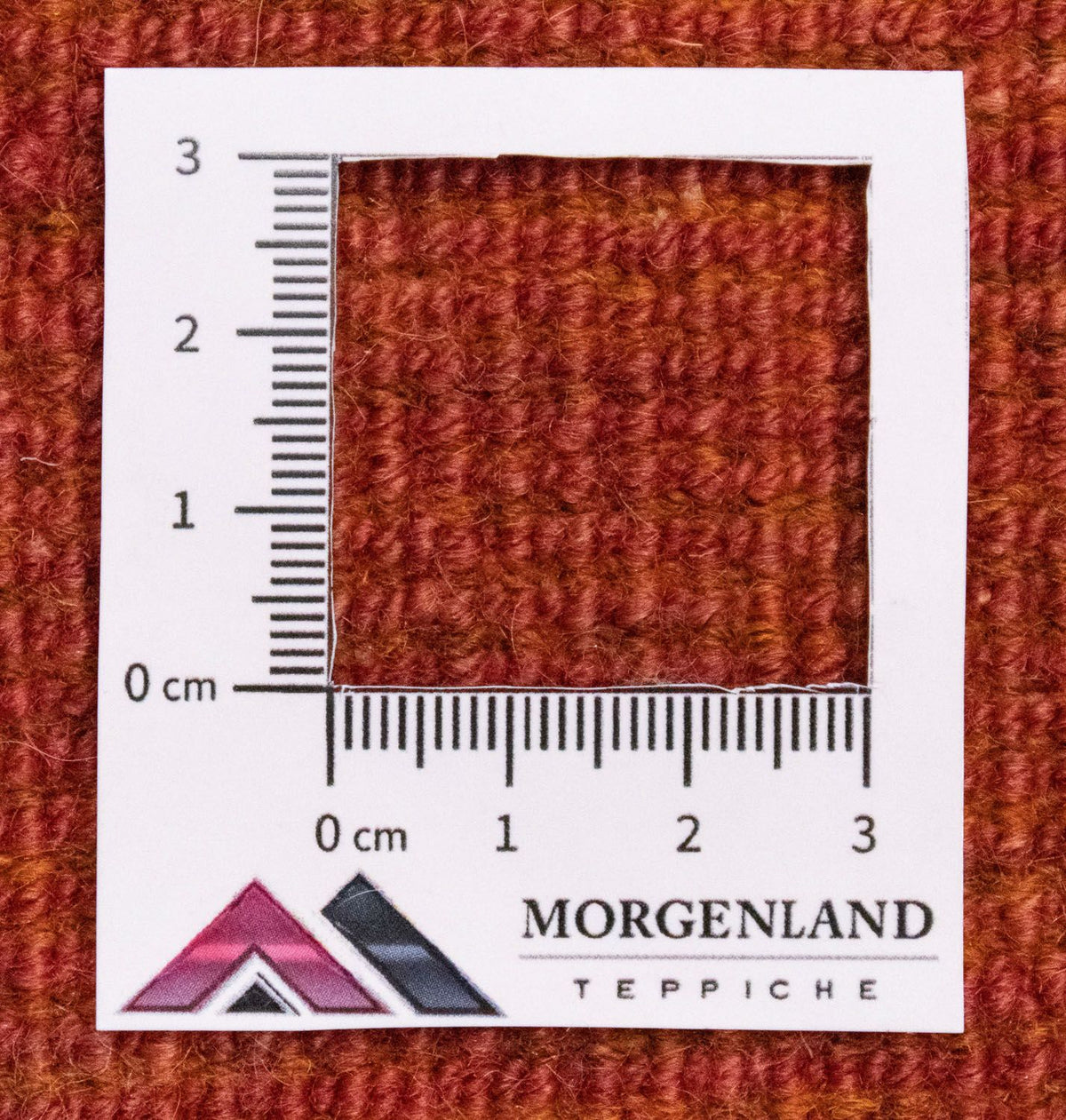 Dywan Gabbeh - perski - 135 x 80 cm - pomarańczowy