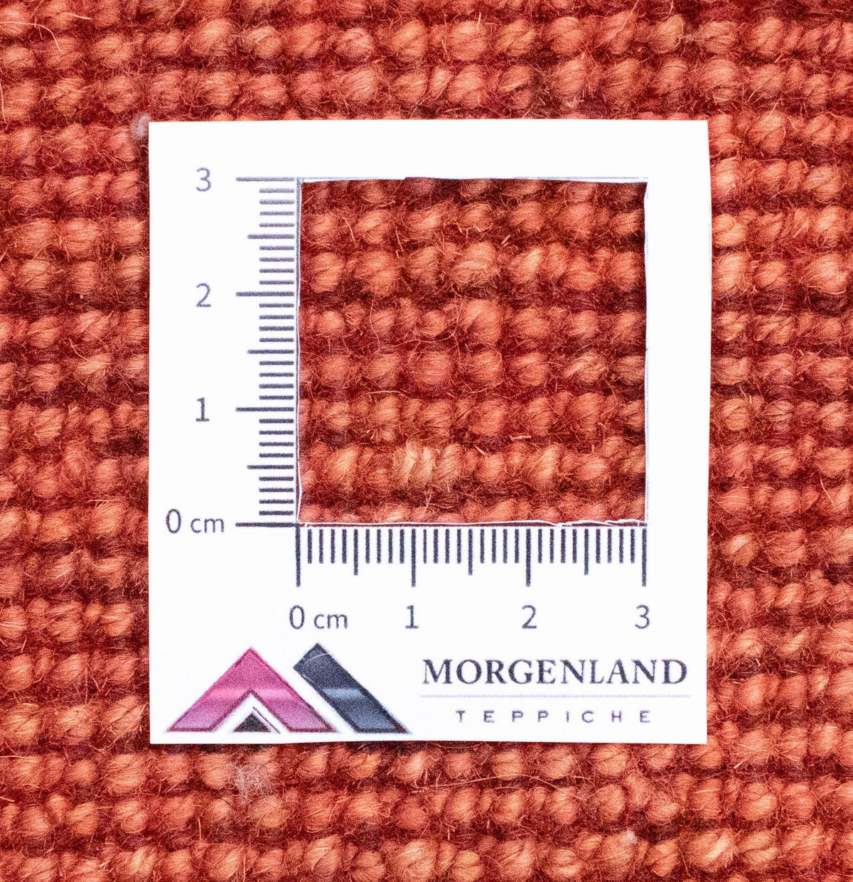 Dywan Gabbeh - perski - 136 x 79 cm - pomarańczowy