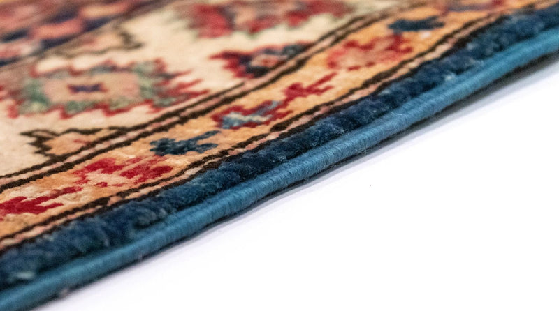 Dywan Ziegler - Kazak - 123 x 82 cm - niebieski