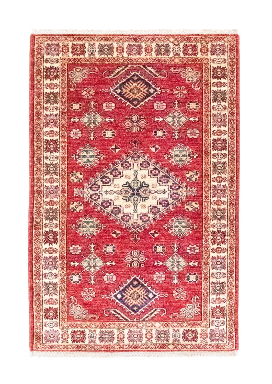 Dywan Ziegler - Kazak - 125 x 83 cm - czerwony