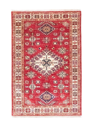 Dywan Ziegler - Kazak - 124 x 82 cm - czerwony