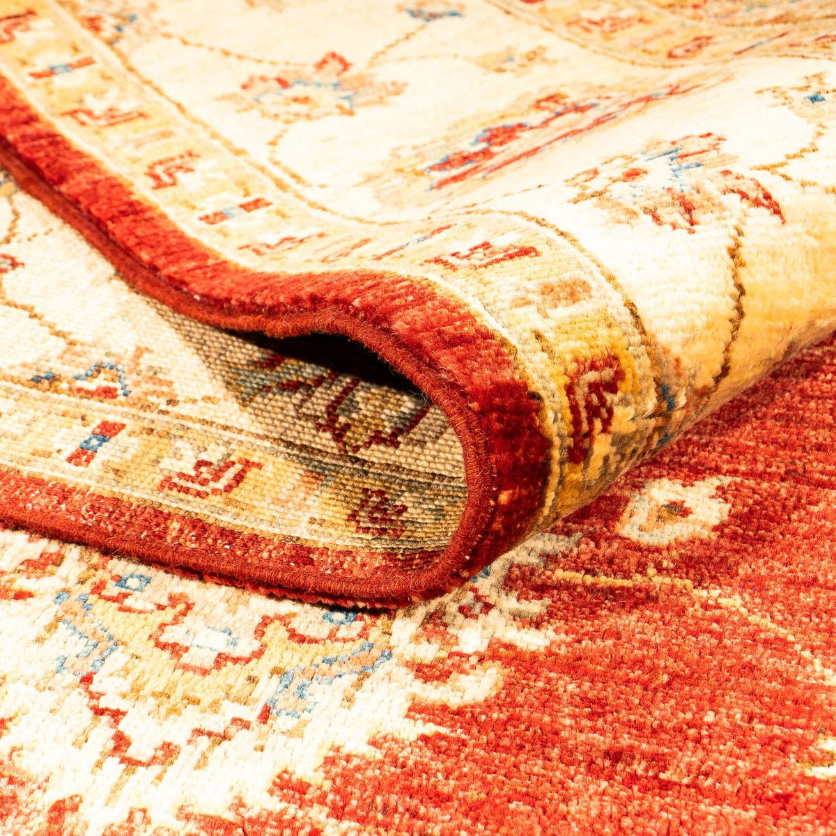 Dywan Zieglera - 207 x 152 cm - ciemna czerwień