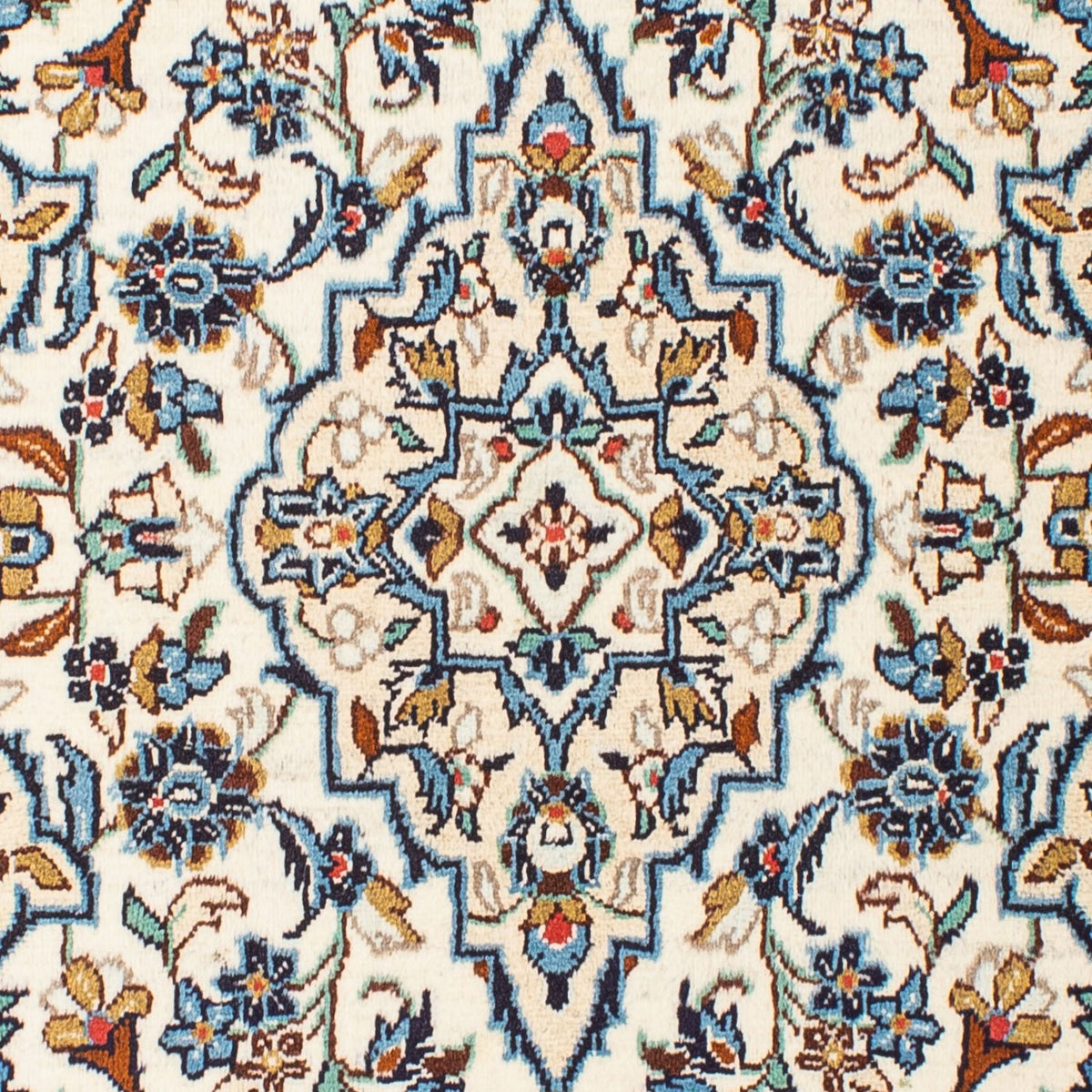 Dywan perski - Keshan - 154 x 100 cm - beżowy