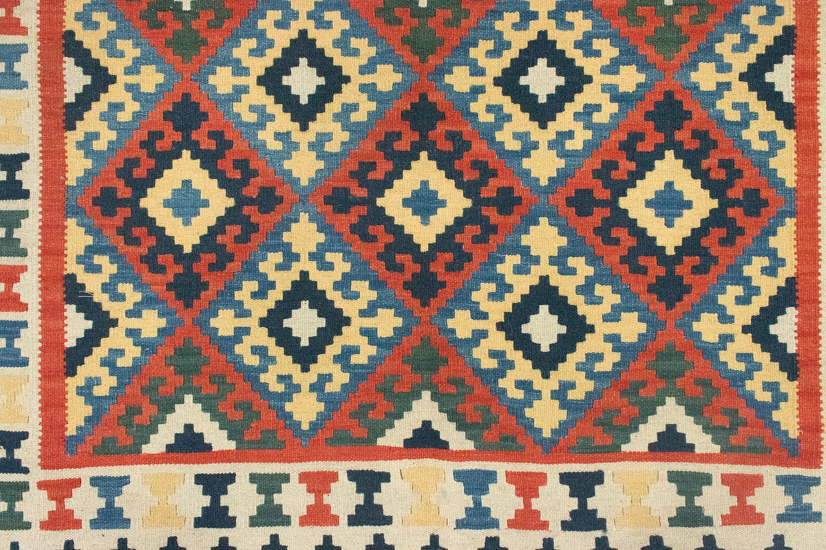 Dywan Kelim - Orientalny - 200 x 150 cm - brązowy