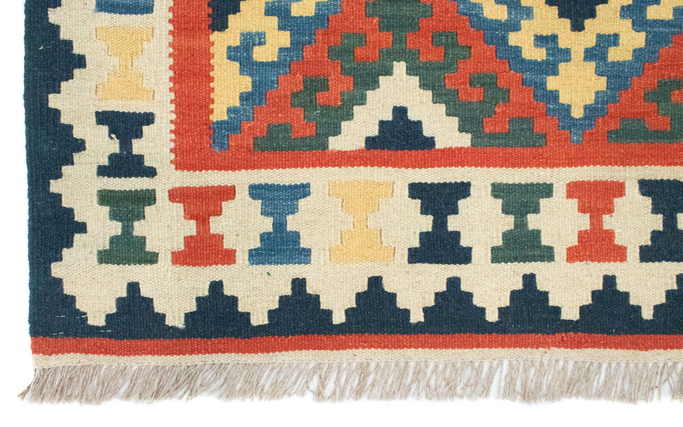 Dywan Kelim - Orientalny - 200 x 150 cm - brązowy