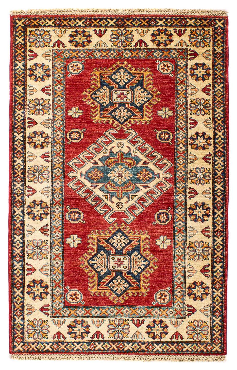 Dywan Ziegler - Kazak - 152 x 101 cm - ciemna czerwień