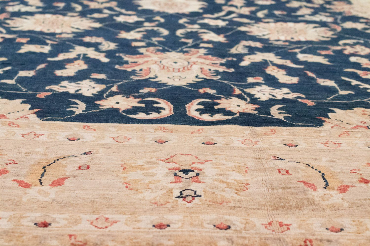 Dywan Zieglera - 290 x 206 cm - niebieski