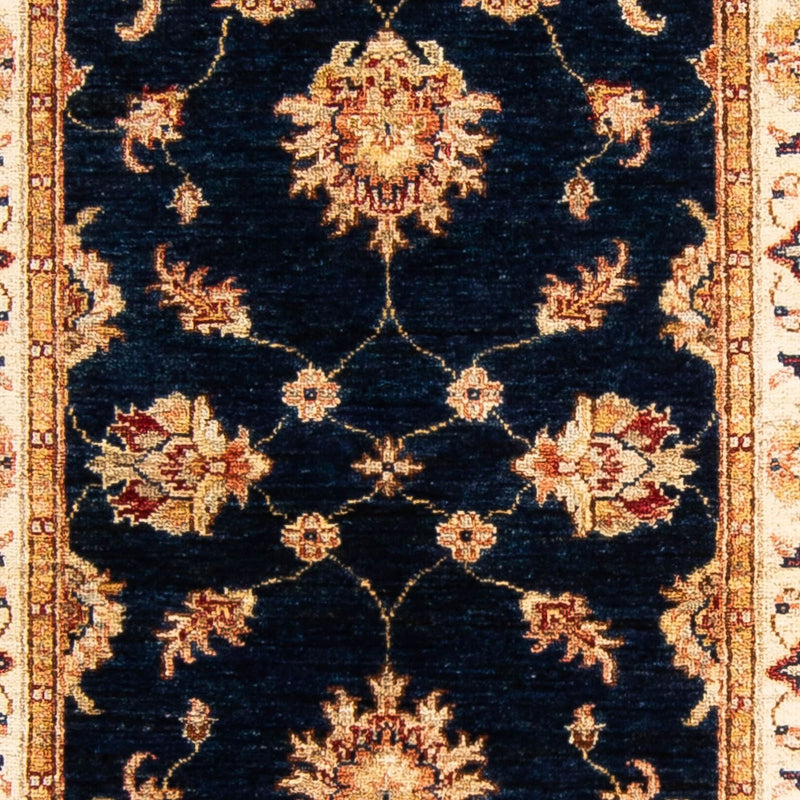 Biegacz Dywan Zieglera - 298 x 81 cm - ciemnoniebieski