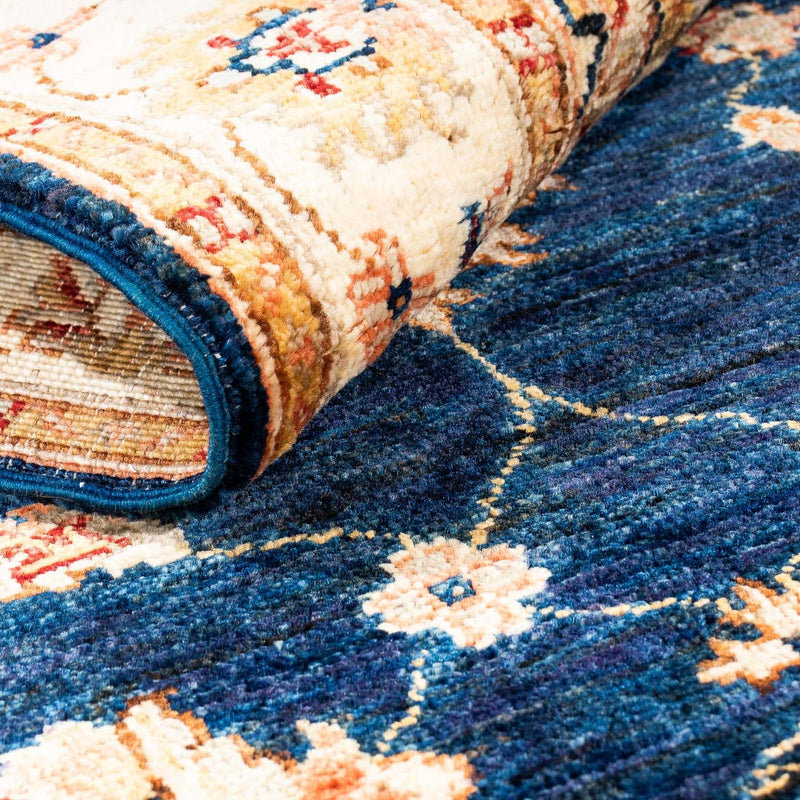 Biegacz Dywan Zieglera - 298 x 81 cm - ciemnoniebieski