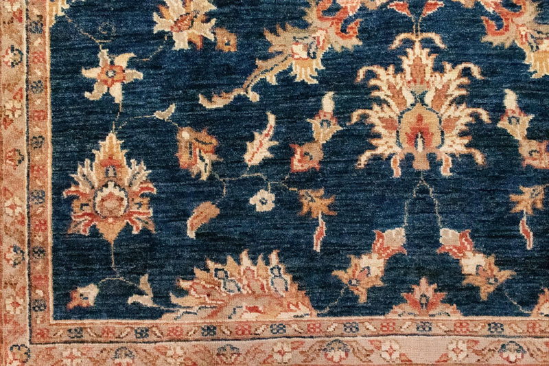 Dywan Zieglera - 287 x 192 cm - niebieski