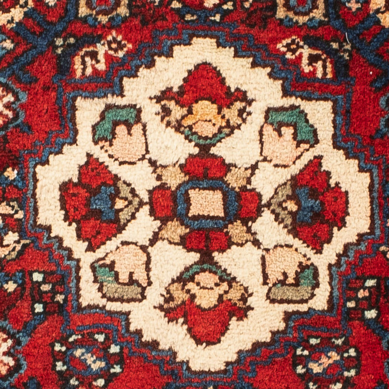 Perski dywan - Nomadyczny - 81 x 60 cm - ciemna czerwień