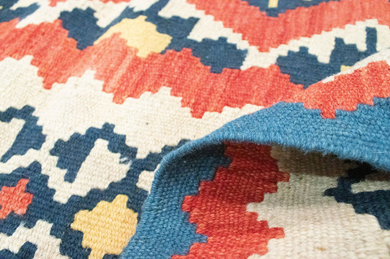 Dywan Kelim - Orientalny - 174 x 128 cm - czerwony