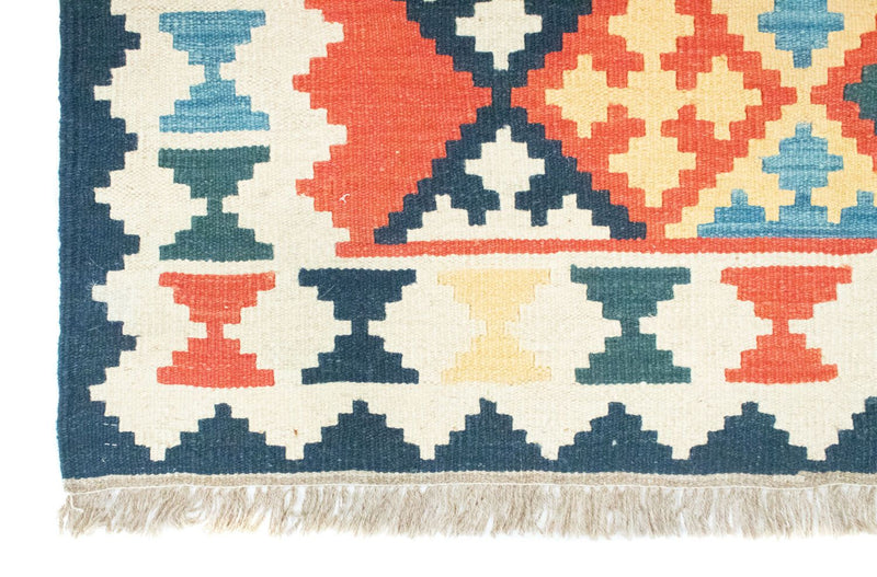 Dywan Kelim - Orientalny - 180 x 125 cm - pomarańczowy