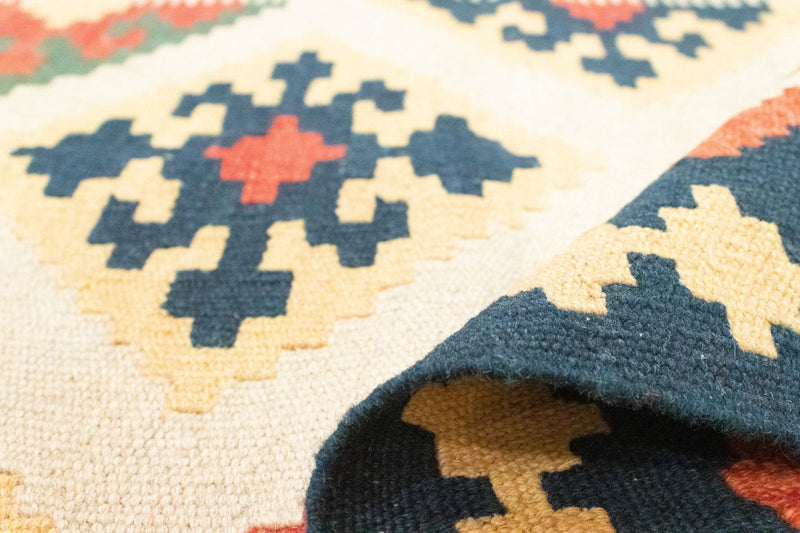 Dywan Kelim - Orientalny - 172 x 120 cm - pomarańczowy