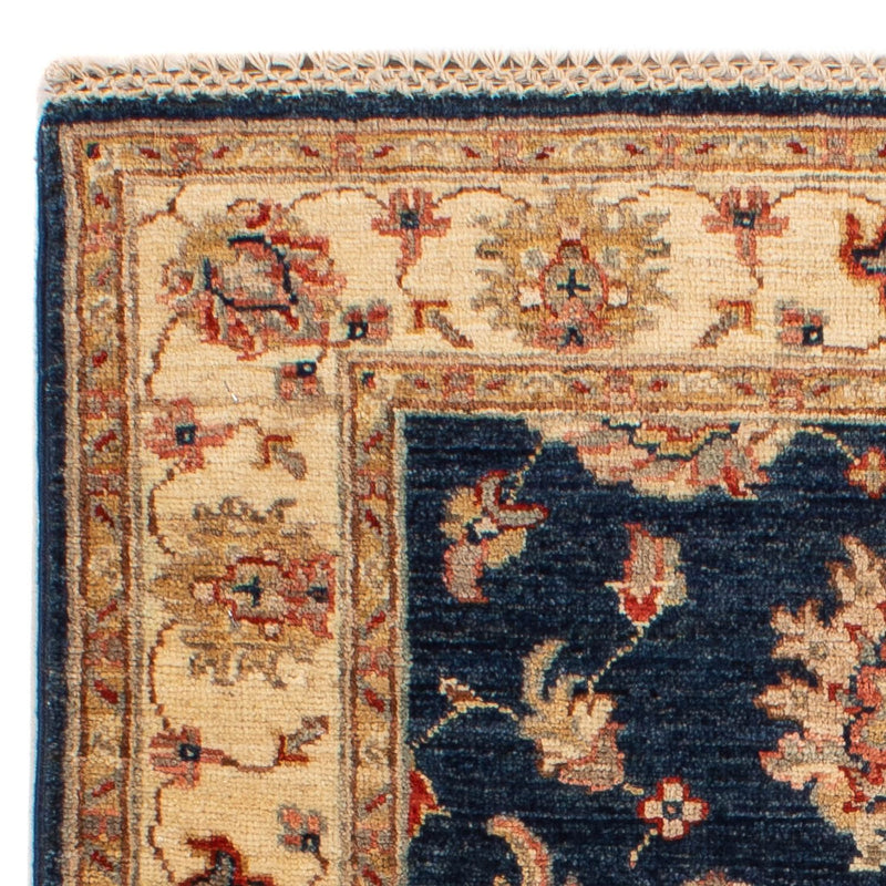 Dywan Zieglera - 122 x 83 cm - ciemnoniebieski