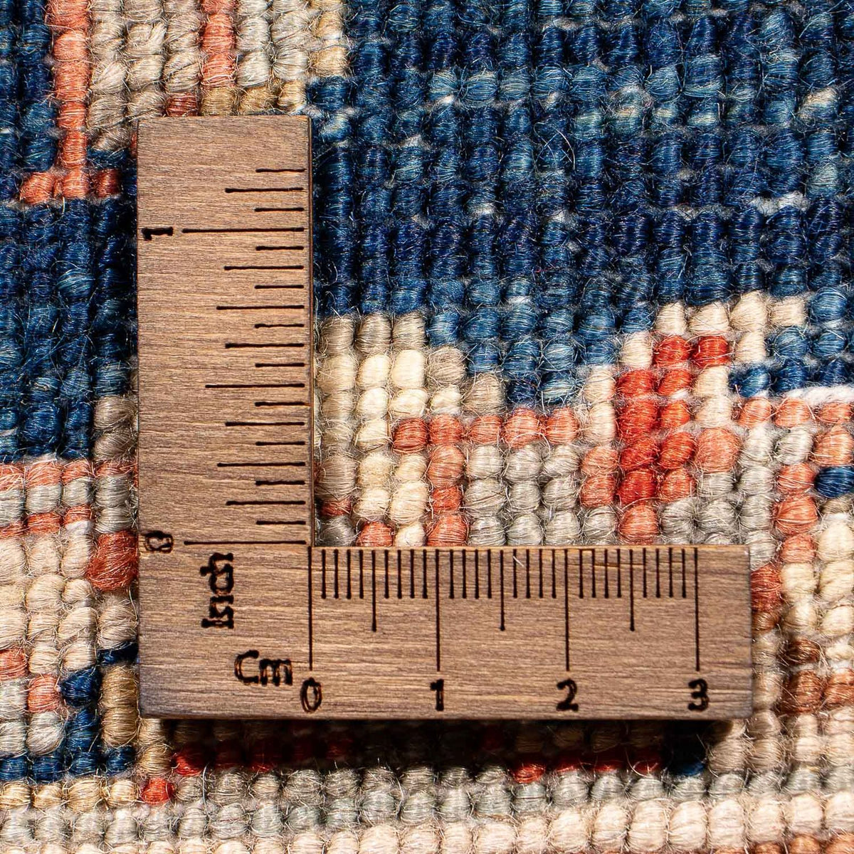 Dywan Zieglera - 122 x 83 cm - ciemnoniebieski