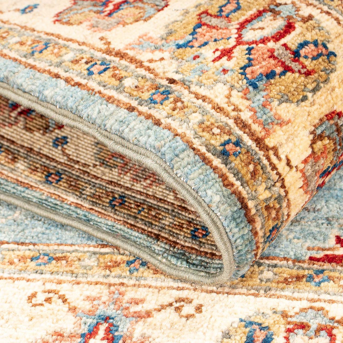 Dywan Zieglera - 127 x 80 cm - jasnoniebieski