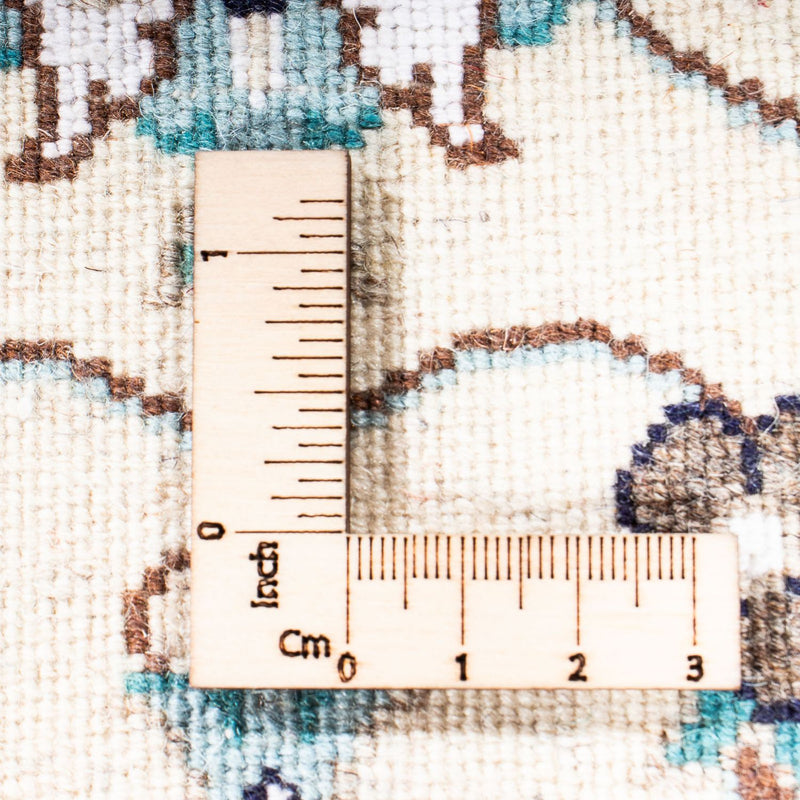 Biegacz Dywan perski - Nain - Królewski - 200 x 62 cm - beżowy