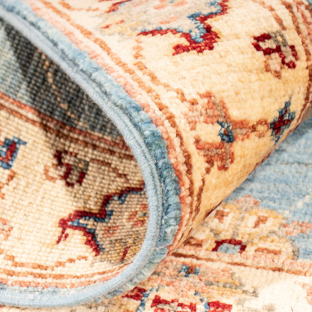 Dywan Zieglera - 96 x 64 cm - jasnoniebieski