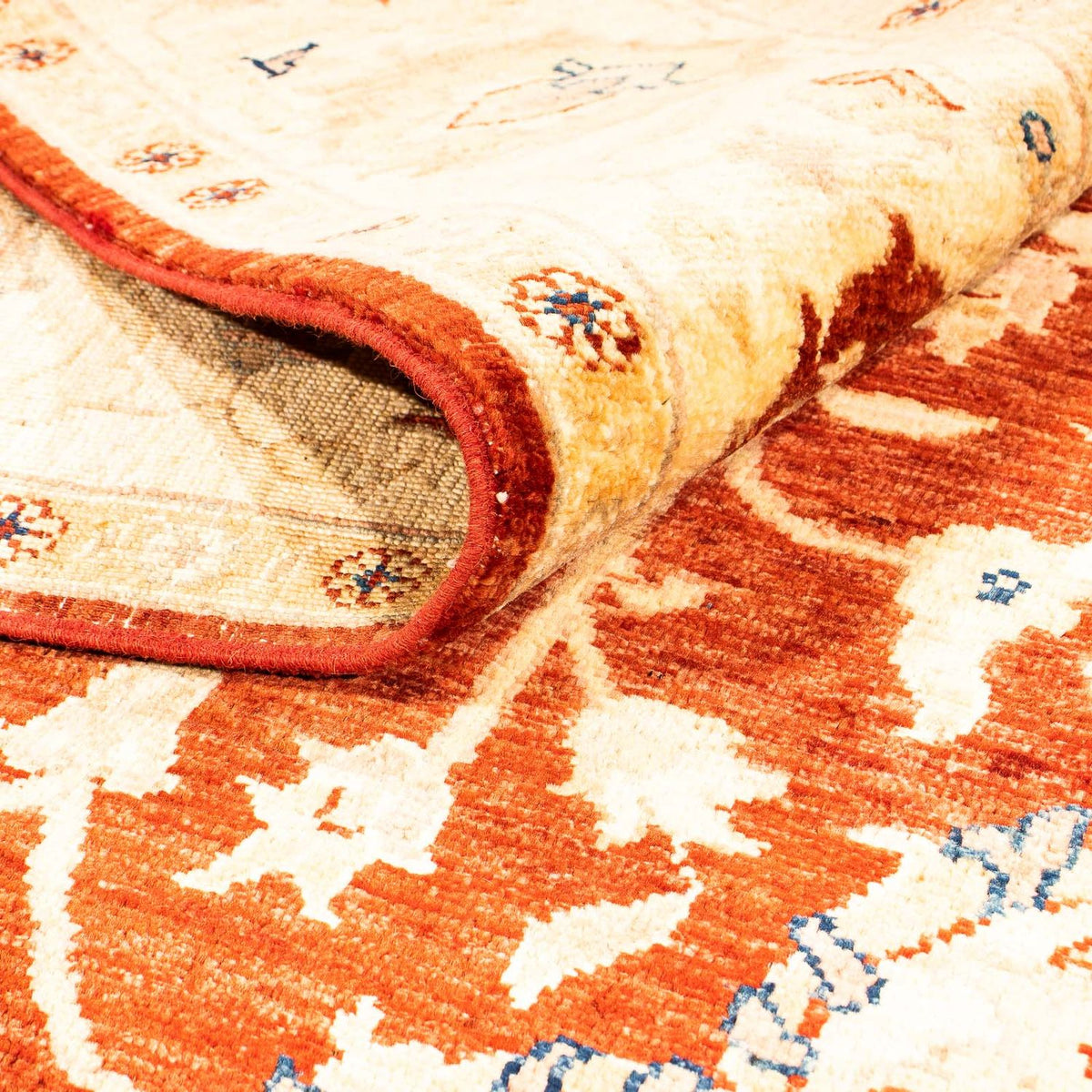 Dywan Zieglera - 202 x 148 cm - rdza