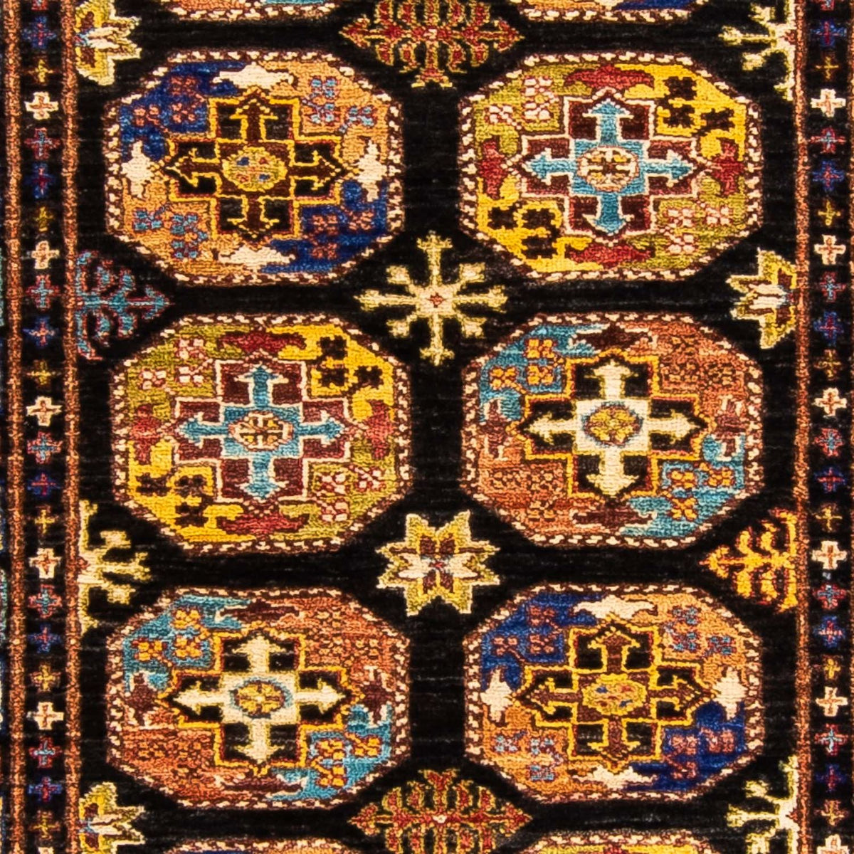 Biegacz Dywan Ziegler - Ariana - 302 x 89 cm - ciemnoniebieski