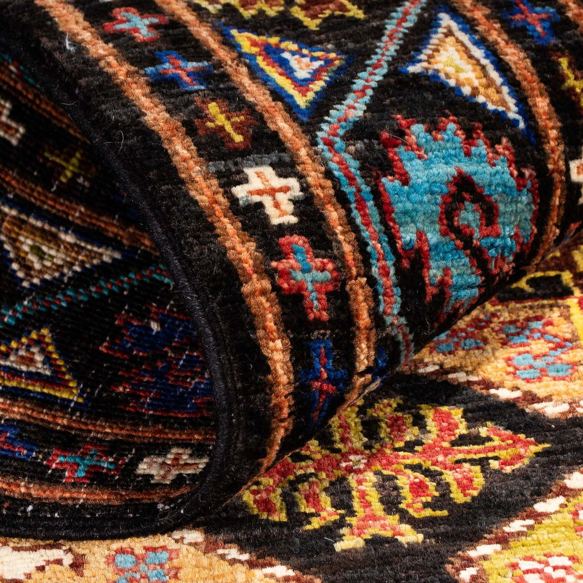 Biegacz Dywan Ziegler - Ariana - 302 x 89 cm - ciemnoniebieski