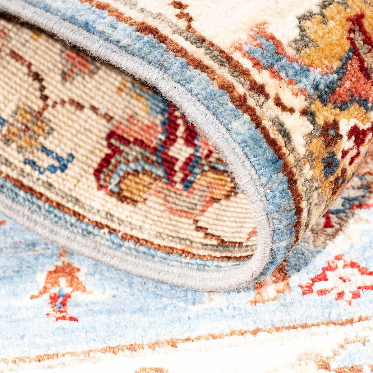 Dywan Zieglera - 98 x 61 cm - jasnoniebieski