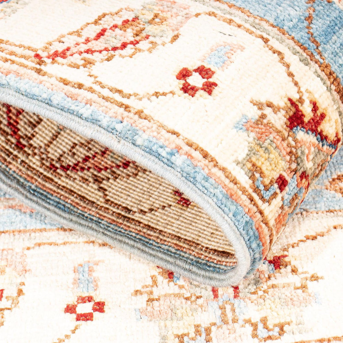 Dywan Zieglera - 102 x 61 cm - jasnoniebieski