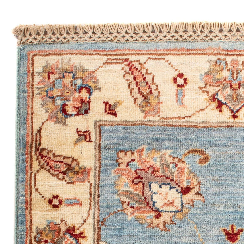 Dywan Zieglera - 92 x 63 cm - jasnoniebieski