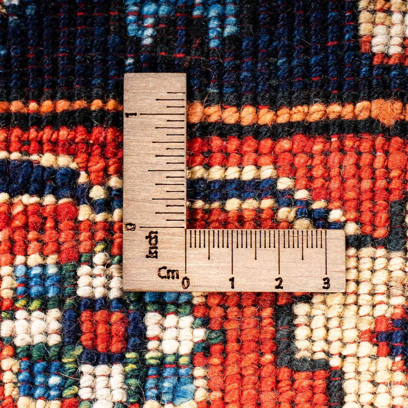 Dywan afgański - 195 x 150 cm - czerwony