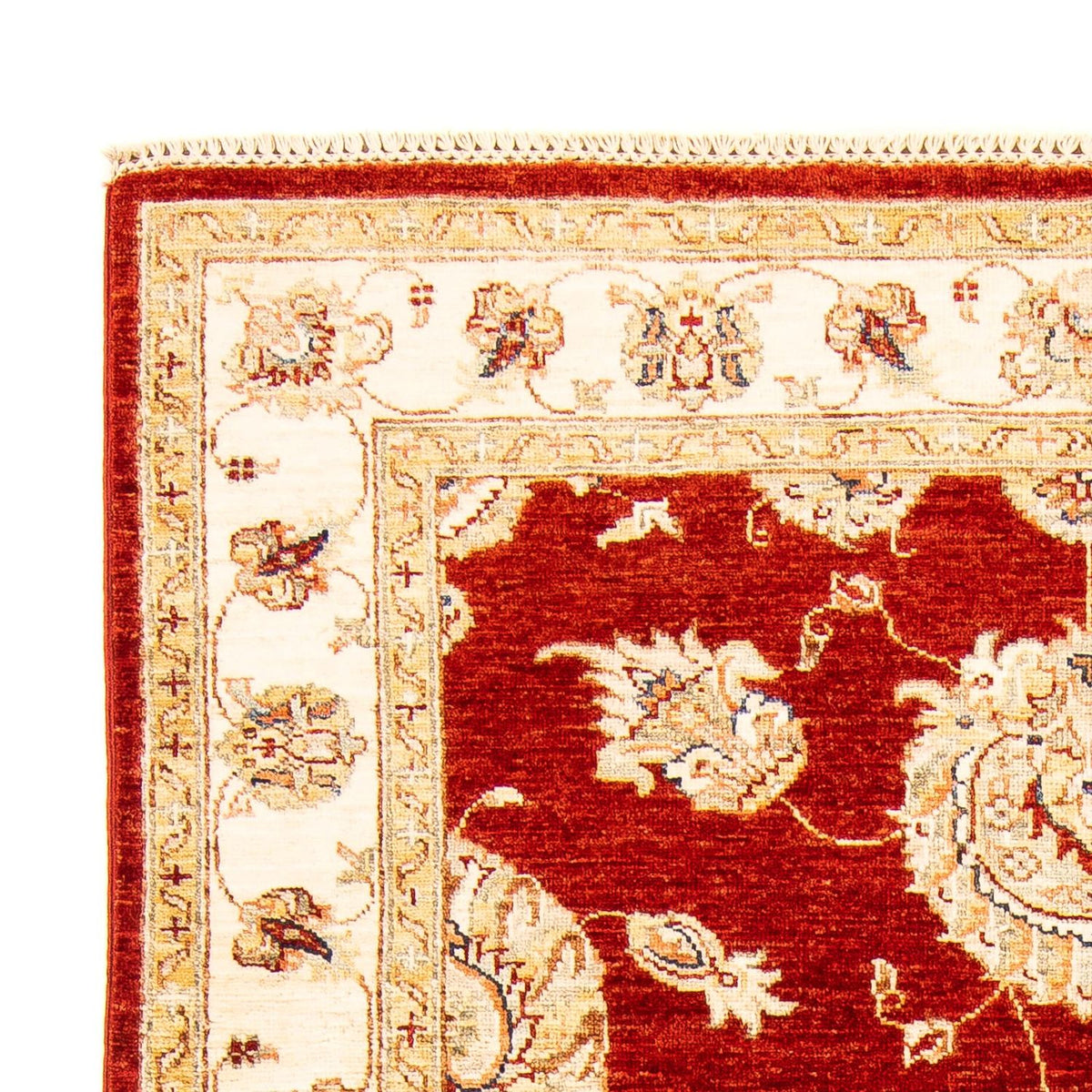 Dywan Zieglera - 193 x 125 cm - ciemna czerwień