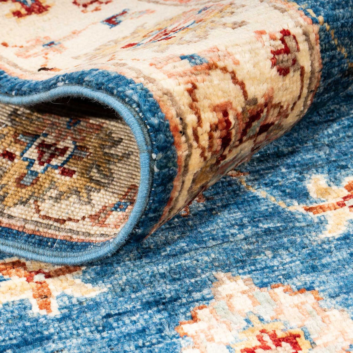 Biegacz Dywan Zieglera - 184 x 64 cm - ciemnoniebieski