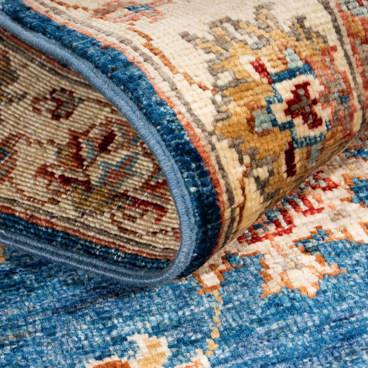 Biegacz Dywan Zieglera - 185 x 63 cm - ciemnoniebieski