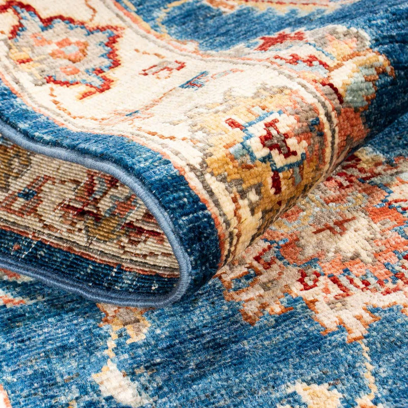 Biegacz Dywan Zieglera - 186 x 59 cm - ciemnoniebieski