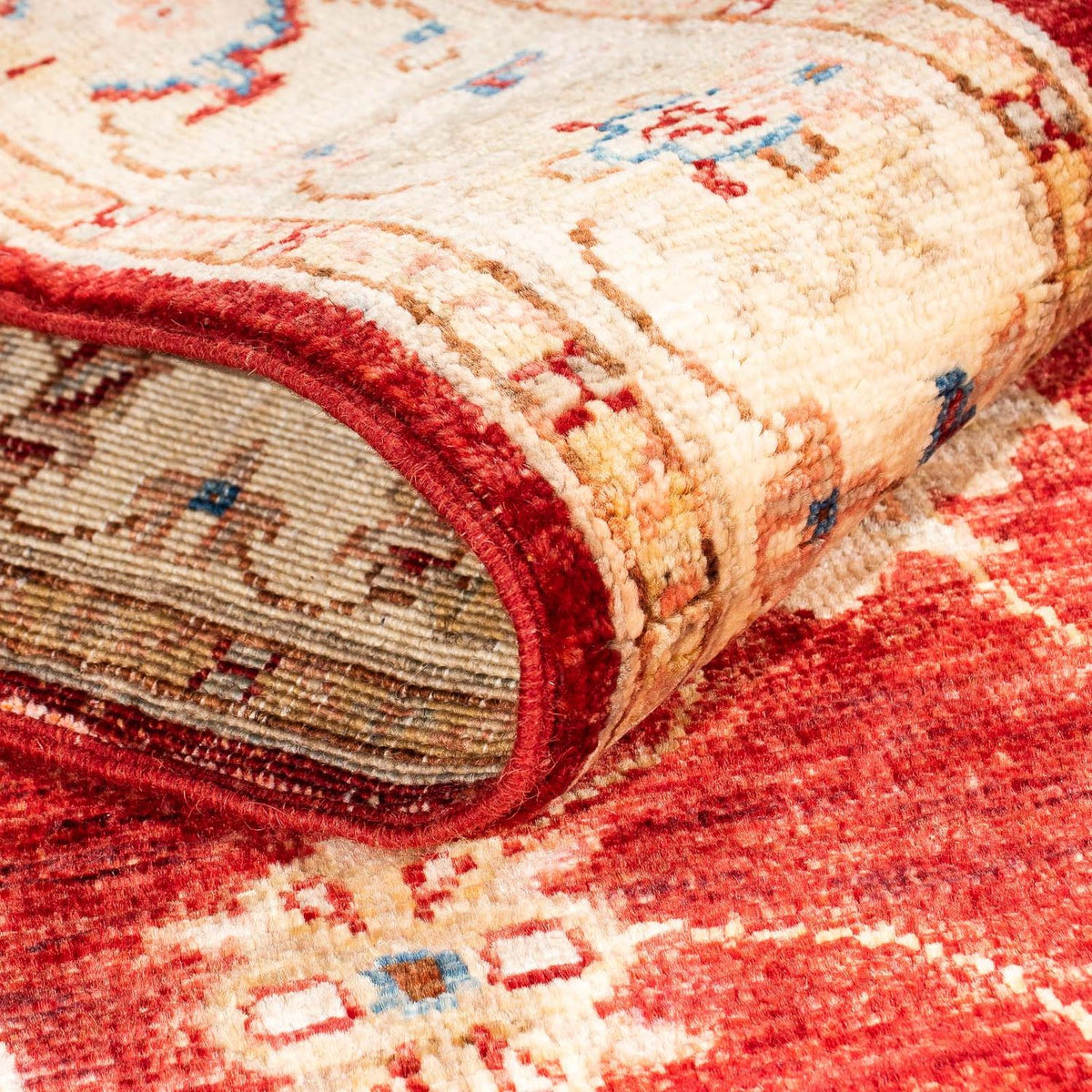 Biegacz Dywan Zieglera - 264 x 85 cm - ciemna czerwień