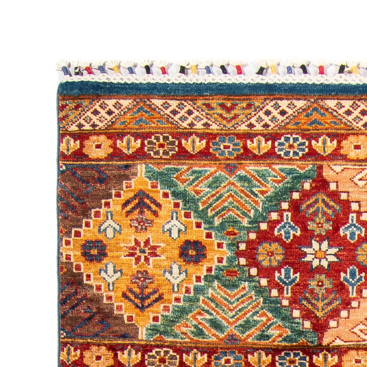 Biegacz Dywan Ziegler - Shal - 210 x 76 cm - ciemnoniebieski